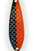 Halloween Orange Black Holo Fish Scale
